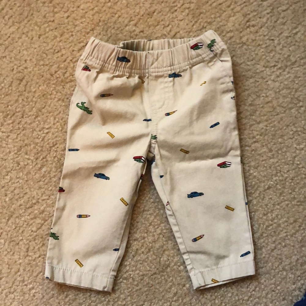 Carters boy pants. Size 9months. School print. Brand new.